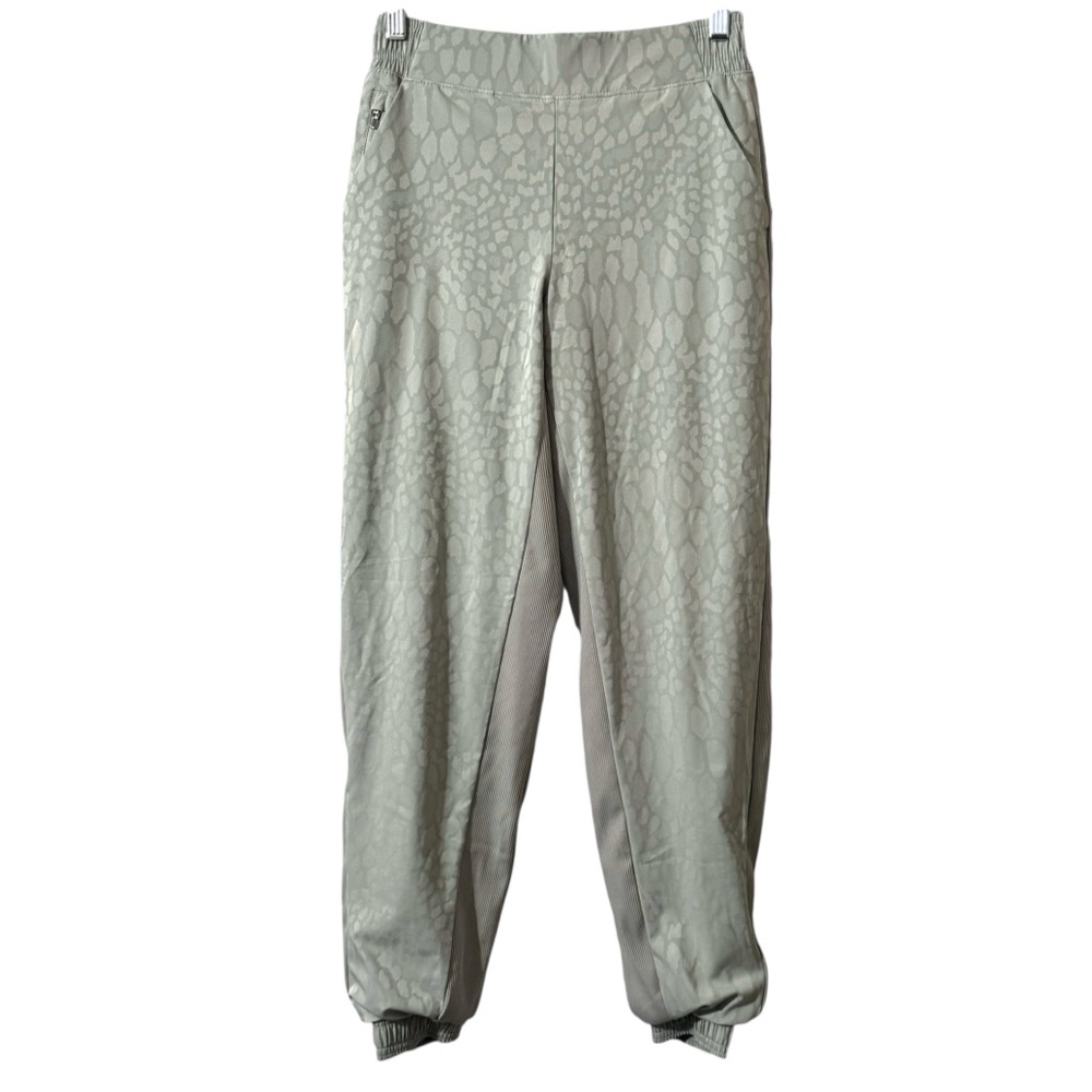 Athleta Brooklyn Lined Textured Jogger Serpentine Coast Grey Sage Athleisure Gym
